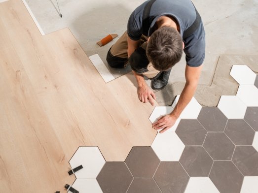 Flooring installation services in Parma, OH