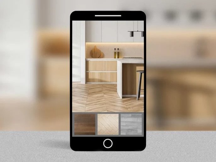 Room visualizer from Circle Floor Company in Parma, OH
